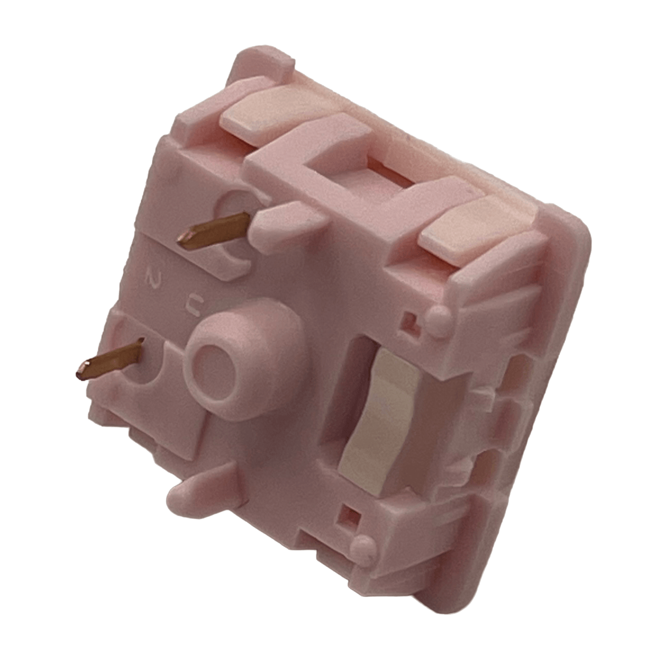 Huano Sakura V2 switch close-up with pink housing